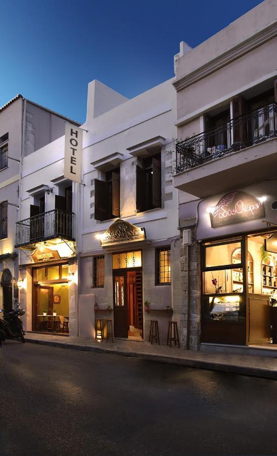 Odos Oneiron Boutique Hotel Chrissi Akti Chania Exterior foto