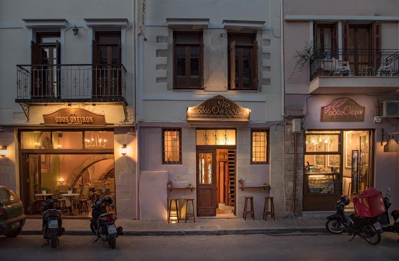 Odos Oneiron Boutique Hotel Chrissi Akti Chania Exterior foto